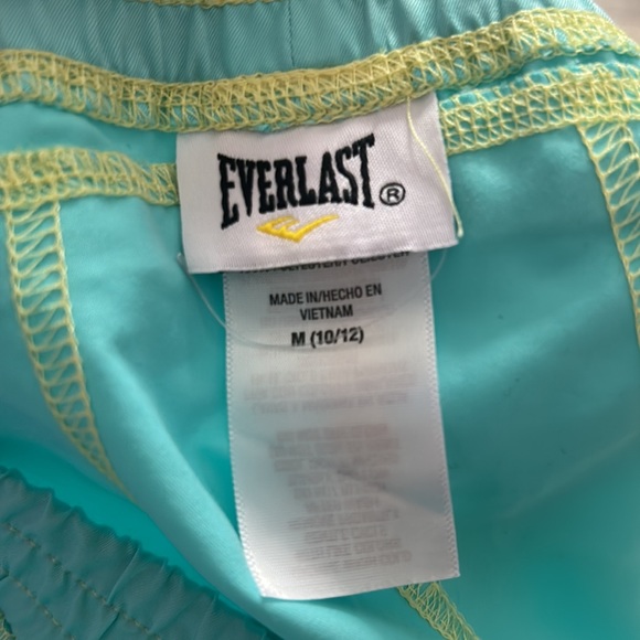 Teal sports shorts (can be used for swimming) size M(10/12) from EVERLAST - Picture 3 of 3